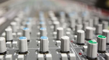 SSL Board in the Hobson/Lucas Soundstage at Northwestern University